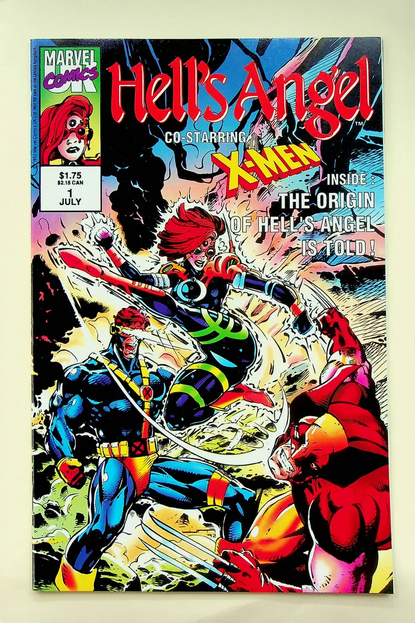Hell's Angel Co-Starring X-Men #1 - (Jul 1992, Marvel) - Near Mint