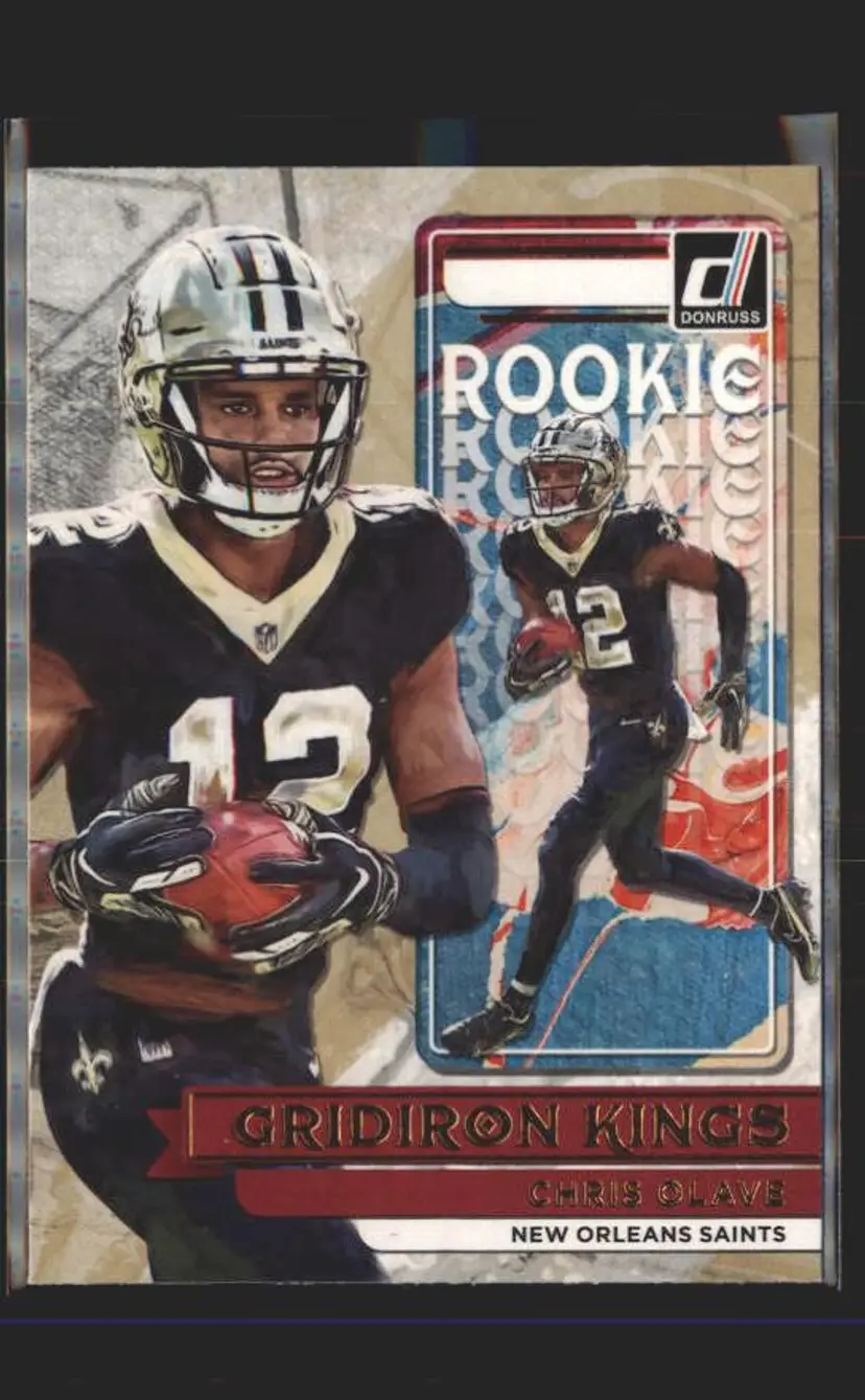 2022 Donruss #RGK-8 Chris Olave Rookie Gridiron Kings - (139) - New Orleans Saints