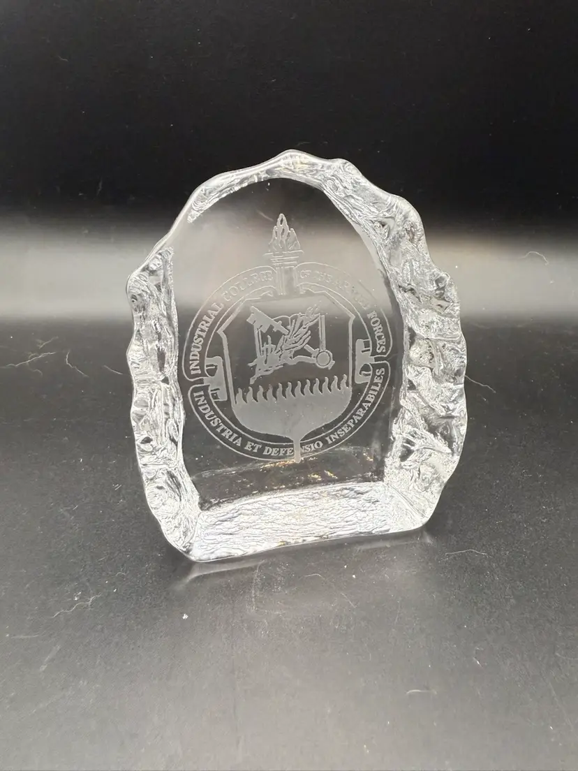 Industrial College Of The Armed Forces Paperweight