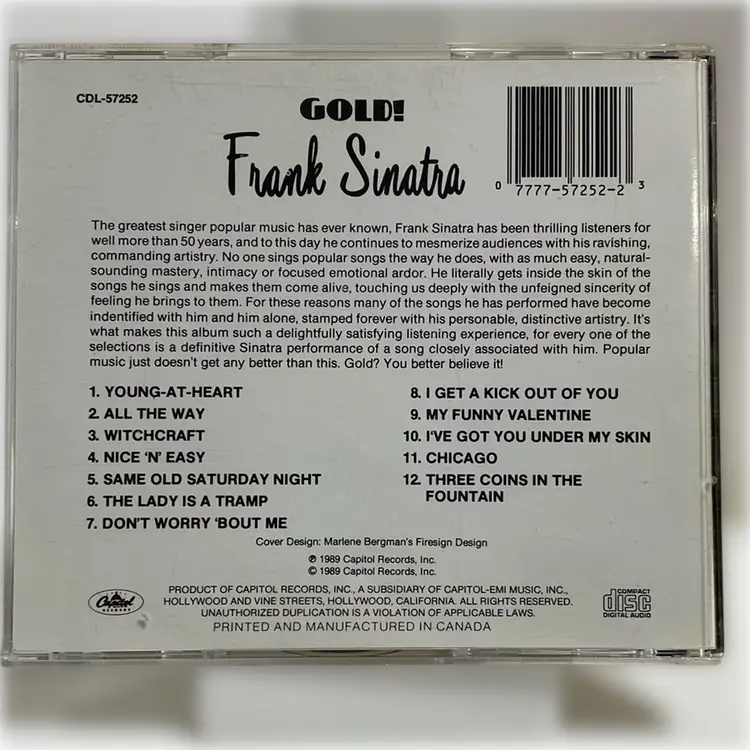 Frank Sinatra: Gold! Classic Songs/Classic Performances