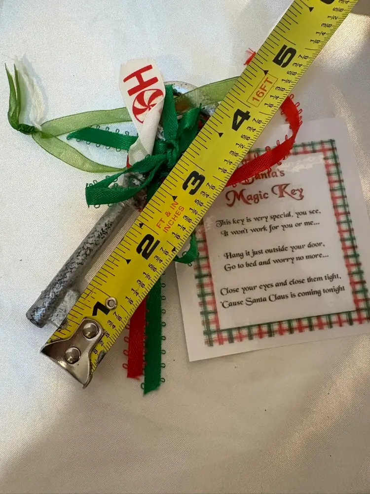 Santa’s Magic Key Ornament