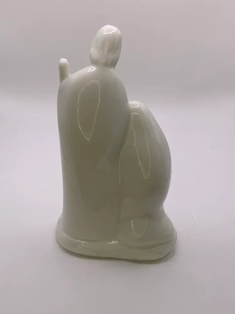 Vintage Holy Family Ceramic Statue