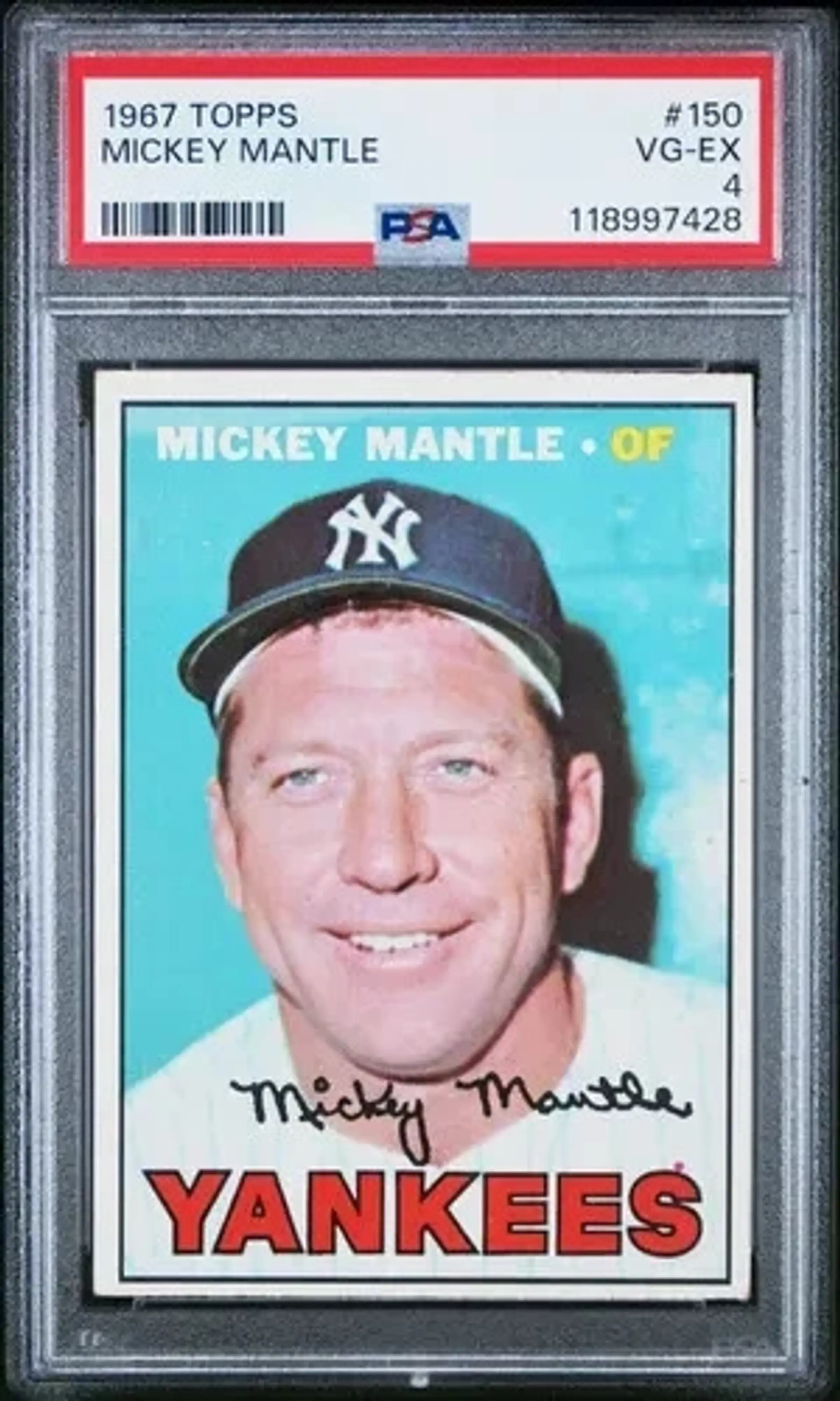 1967 Topps Mickey Mantle Classic