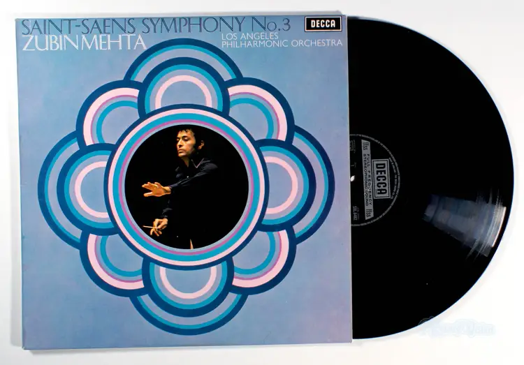 Zubin Mehta - Saint Saens Symphony No.3 (1971) Vinyl LP • Classical