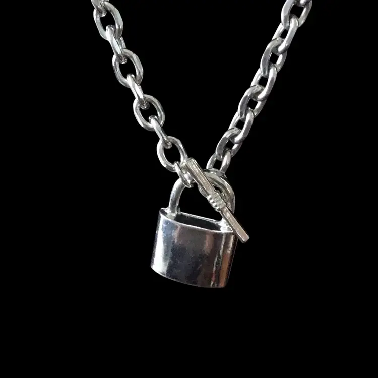Padlock Pendant Necklace