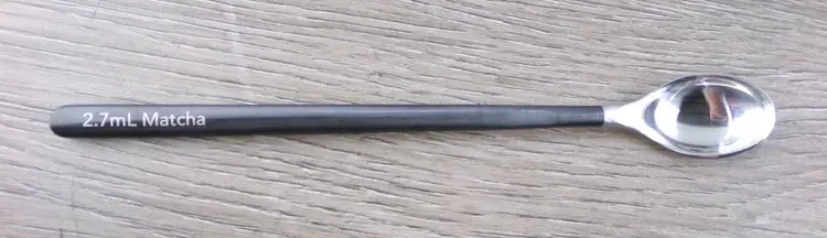 Box of 2 NSF 2.7mL Matcha Scoop, 18/8 Stainless Steel, New S5