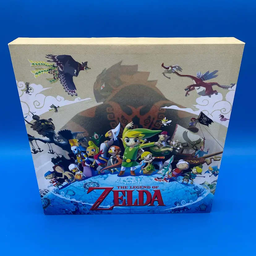 The Legend of Zelda 12"x12" Canvas Wall Hanging - Nintendo