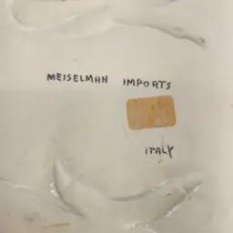 Meiselman Imports Ceramic Rooster Covered Dish Italy Hand Painted Vintage Floral