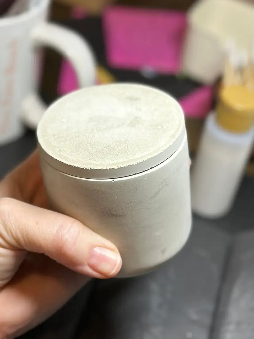 #01 - Custom Concrete Jar 3 Inch