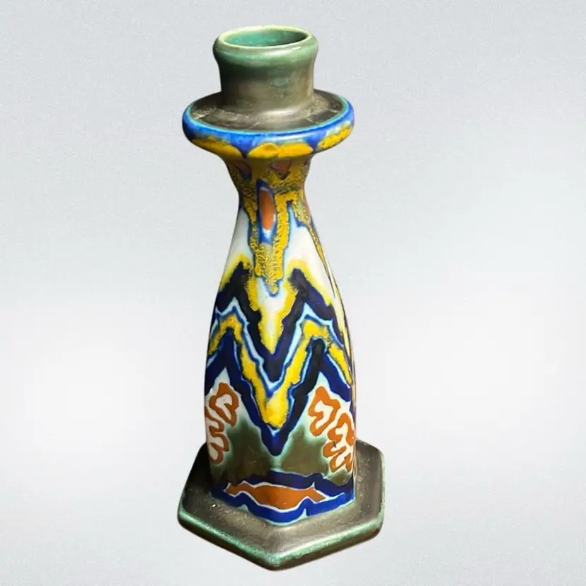 Gouda Holland Candlestick Holder | 7"