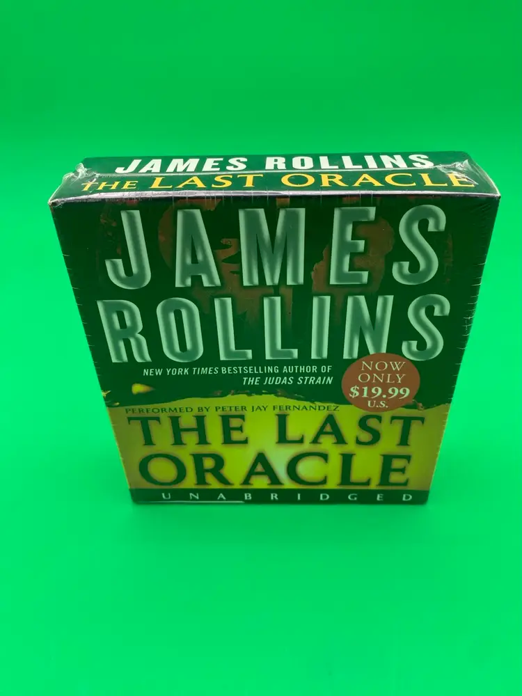 The Last Oracle by James Rollins Unabridged 12-CD Audiobook - Sealed - 2008