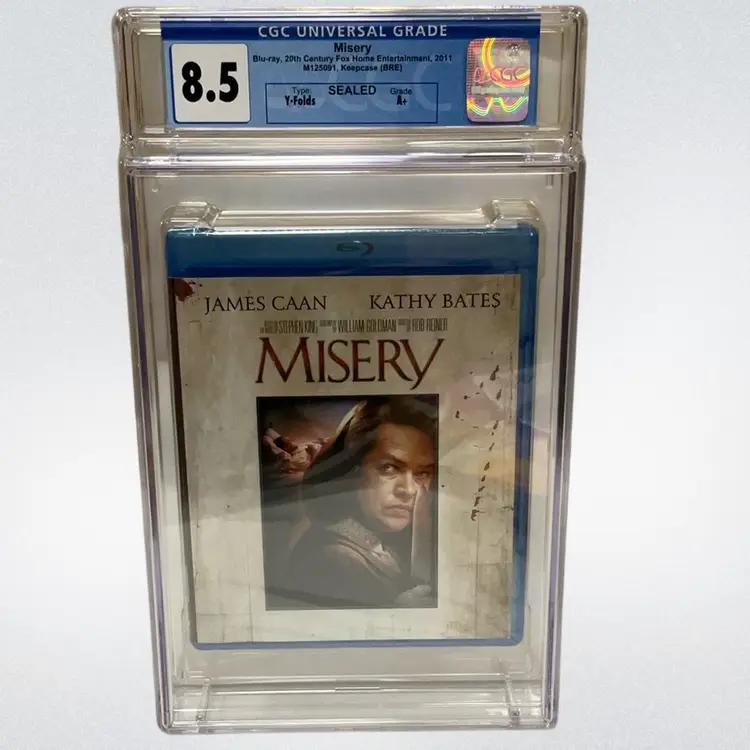 Misery Blu-ray DVD CGC Graded 8.5 A+ 20th Century Fox 2011 Sealed