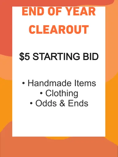 Clear Out My Space $5 Starts