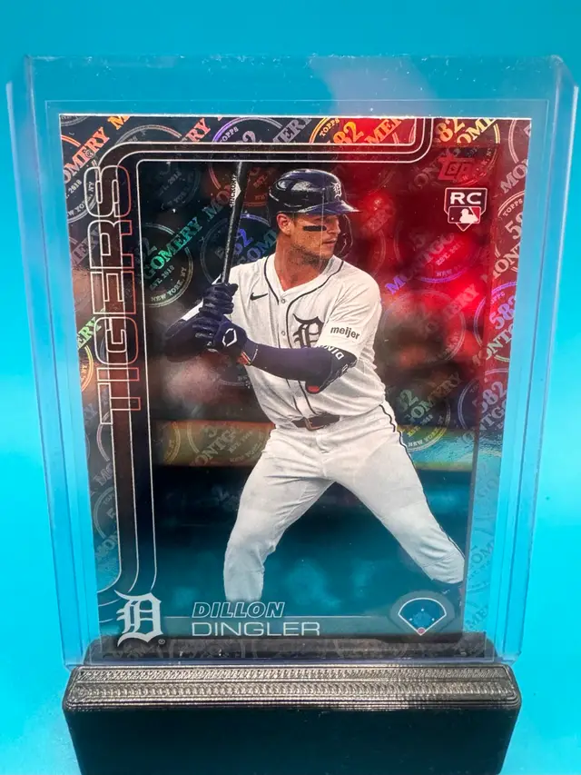 Dillon Dingler Montgomery Club Foil RC Detroit Tigers