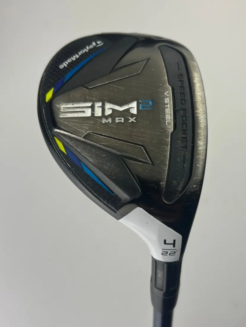 TaylorMade Sim2 Max 22* 4 Hybrid - Fujikura Ventus 6-R Regular - Good w/ HC