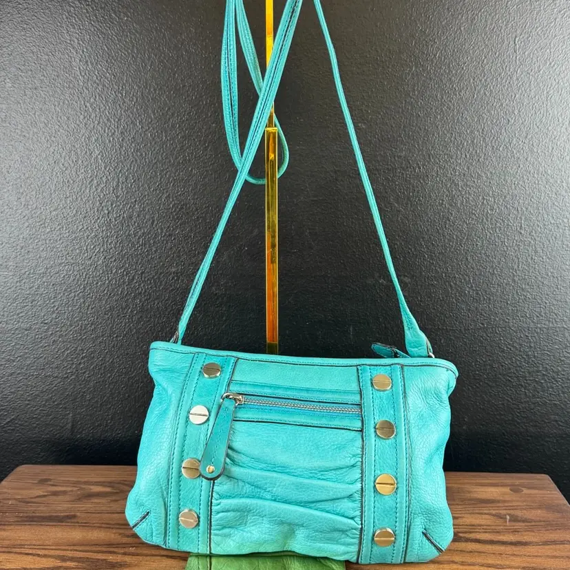 TT24. B. Makowsky Studded Crossbody