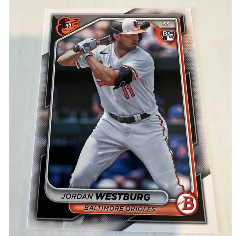 Jordan Westburg RC Bowman Baltimore Orioles