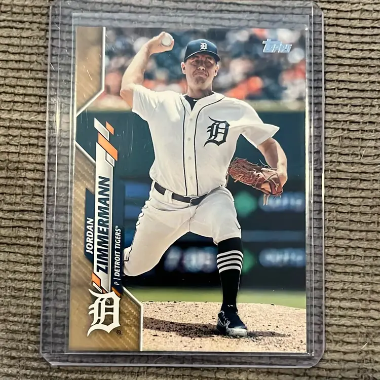 Jordan Zimmermann/2020. 2020 Topps Series One. Detroit Tigers.