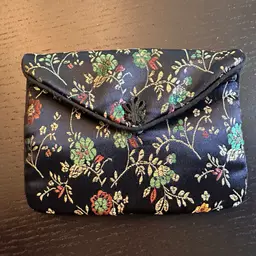 Asian Brocade Change Purse