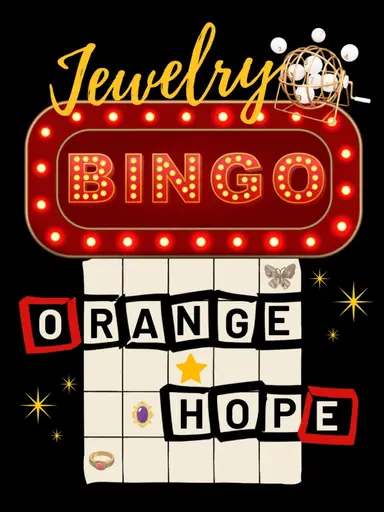 Jewelry Bingo 🤩 Calling Crafters!! Orange Hope! 