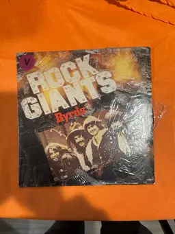 The Byrds - Rock Giants Vinyl MINT (CBS 54438 1982)