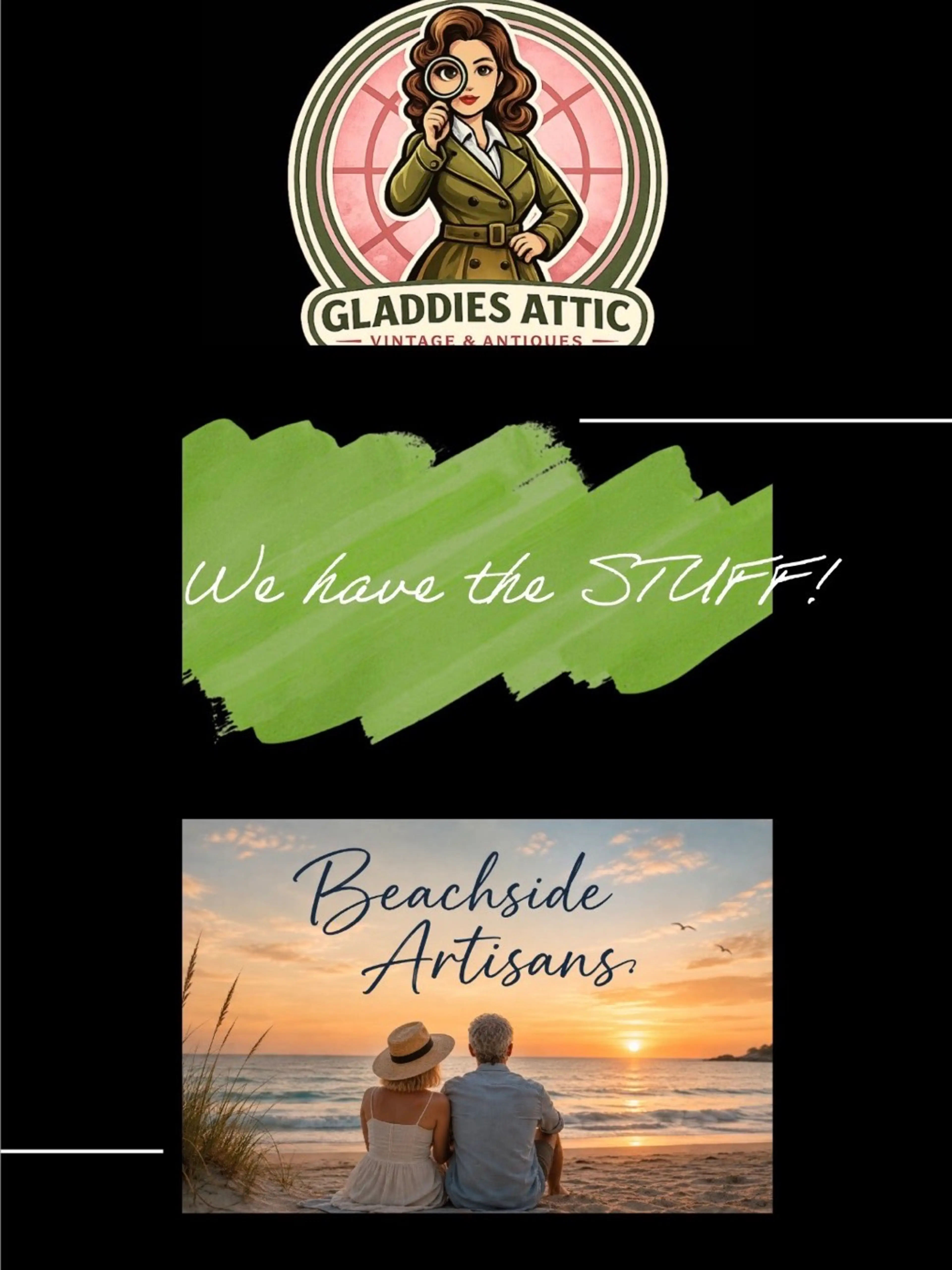 Beach Side Artisans - Carol & GladdiesAtticNY - Barbara