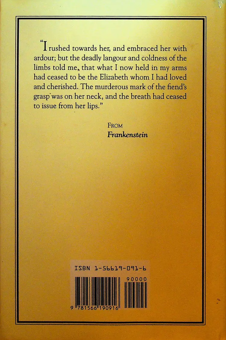 Frankenstein by Mary Shelley