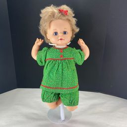Vintage Uneeda Sleepy Eyes Baby Doll 20 inch 1981