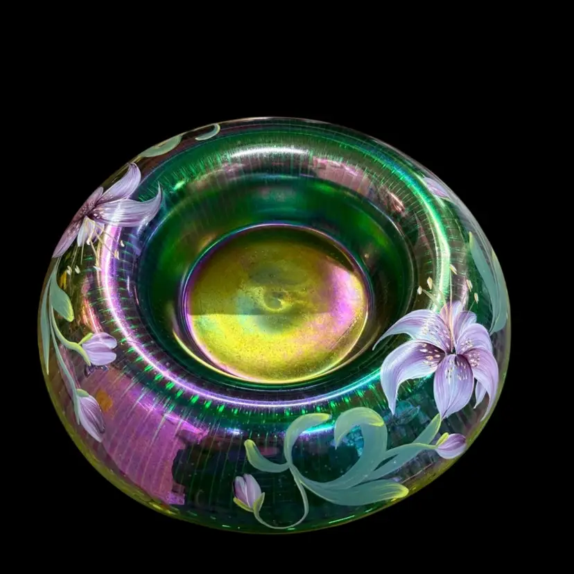 Fenton Art Glass Console Bowl