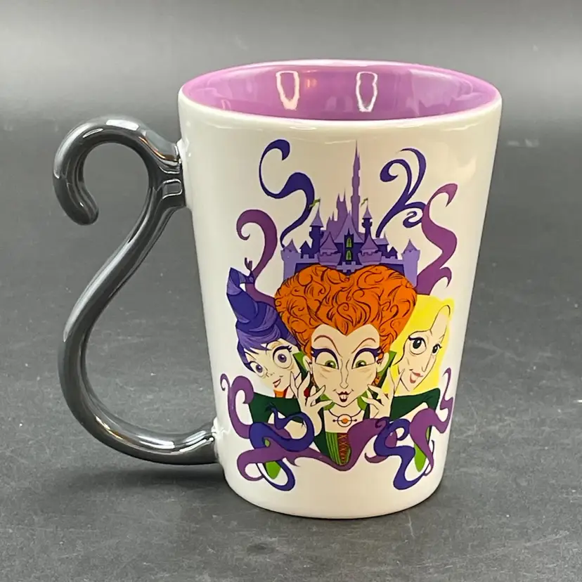 Disney Parks Hocus Pocus Mug Binx Sanderson Sisters Halloween Black Cat Witches