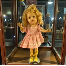 1930’s Arranbee Composition Doll With Gold Skates