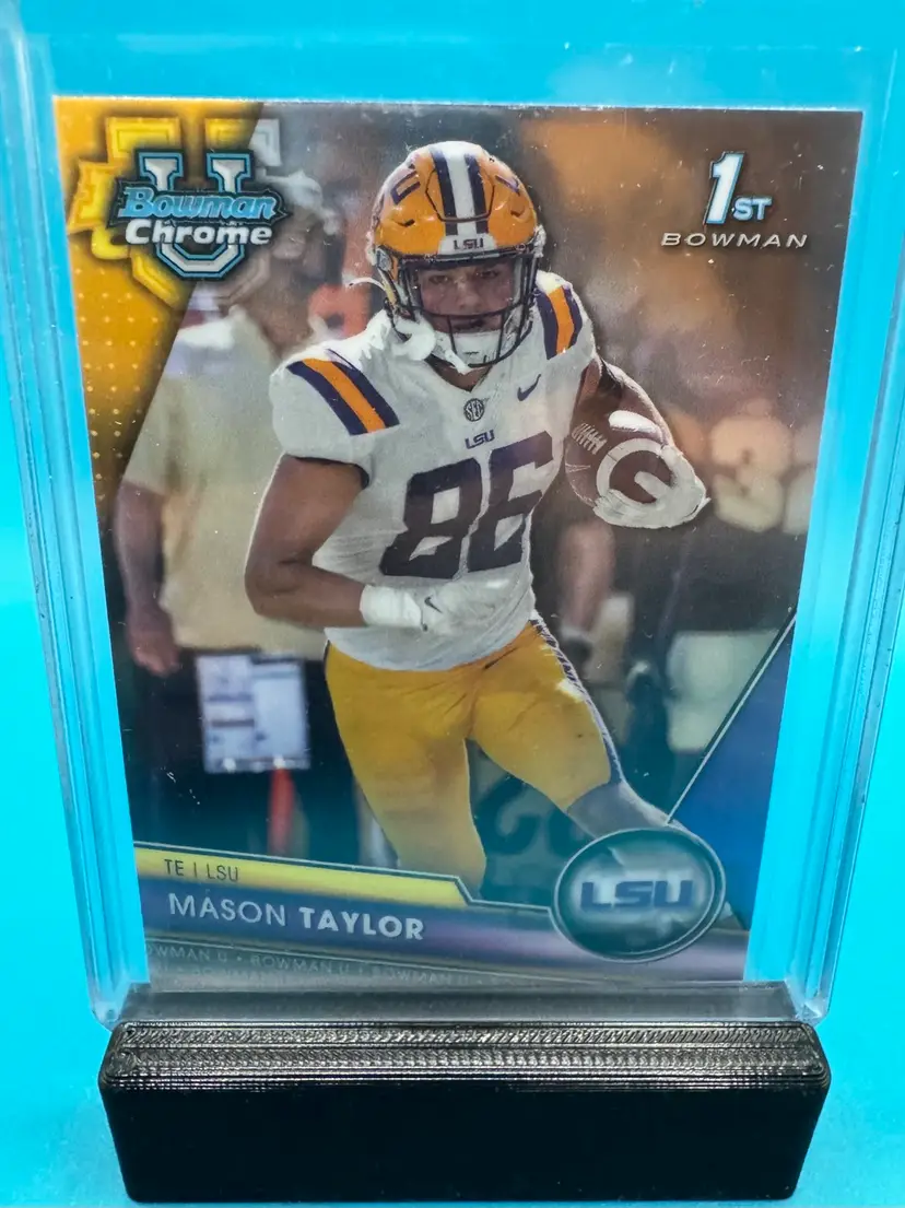 Mason Taylor 1st Bowman Chrome U LSU Tigers