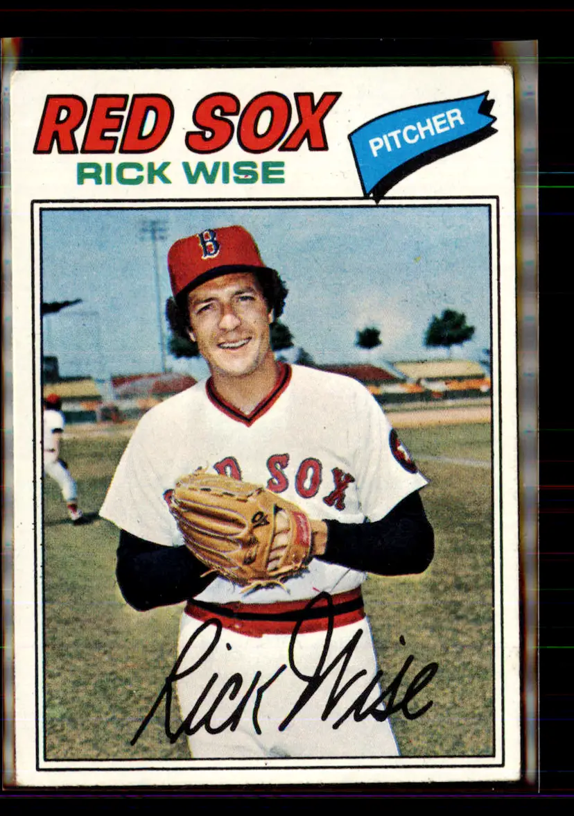 Rick Wise 1977 Topps #455 - (144) - Boston Red Sox