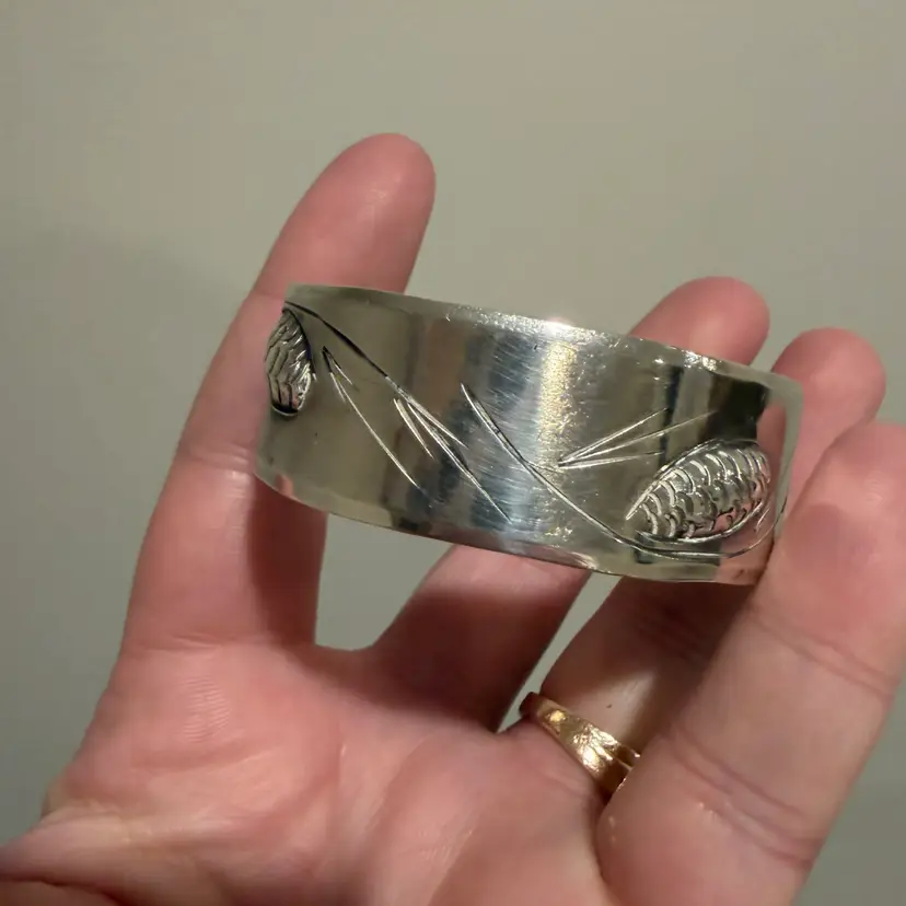 Vintage Stuart NYE Sterling Silver Cuff Bracelet