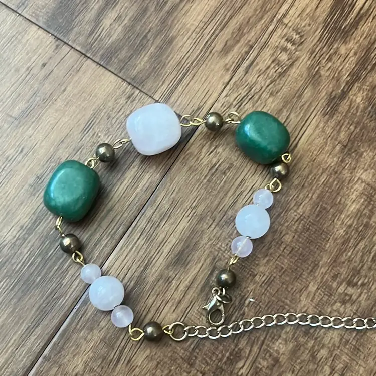 Quartz And Stone Bracket By Calence Valliers