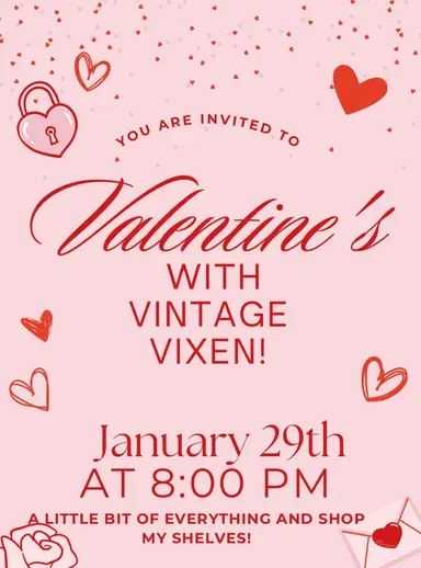 Valentine’s With Vintage Vixen! 🥰😍♥️