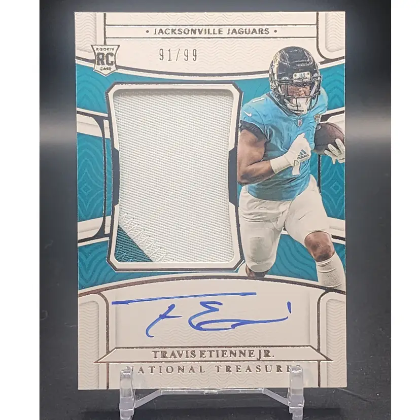 2021 NATIONAL TREASURES TRAVIS ETIENNE RPA /99