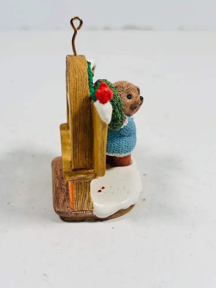 TENDER TOUCHES Welcome Sign - 1996 Hallmark Keepsake Christmas Ornament