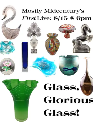 My First Live: Glass, Glorious Glass!