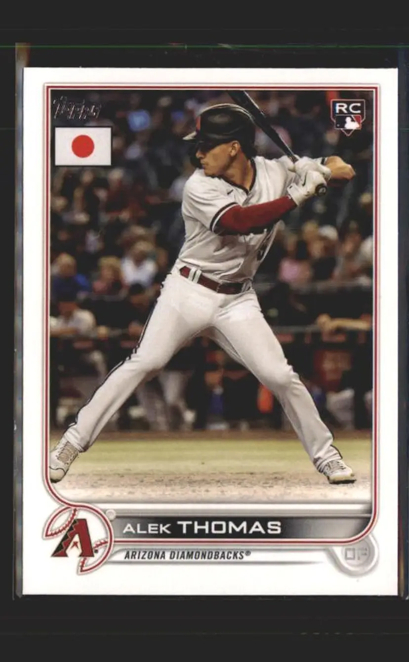 2022 Topps Japan Edition #113 Alek Thomas - (137) - Arizona Diamondbacks