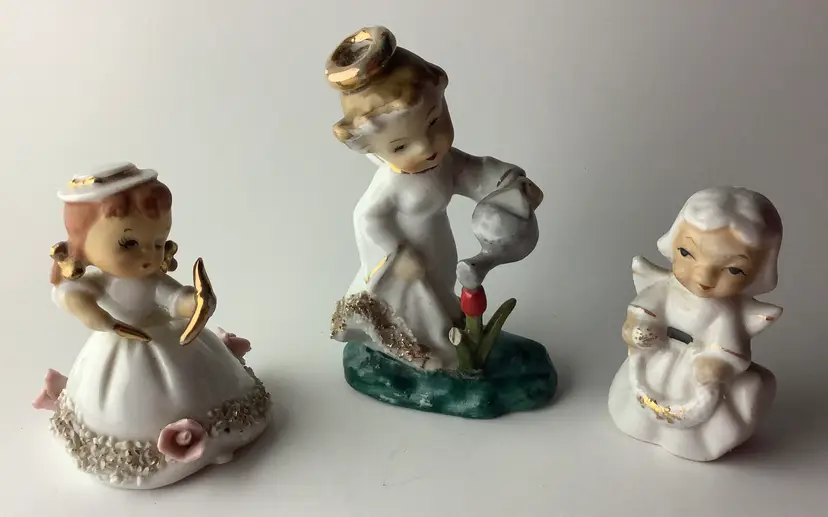 Lefton, Irice Vintage Porcelain Figurines