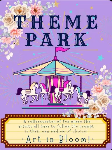 Theme Park Bloomin Flowers Bursting Greens And Sweet Scent Of Love Candles On A Raid With Lupe @BlindArtStudios 