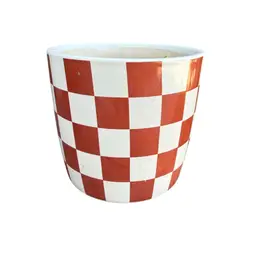 Checkered Pot
