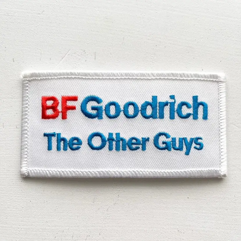 BF Goodrich Tires Advertising Patch Shirt Jacket Hat Vtg 1980s The Other Guys