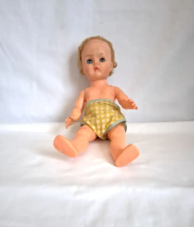 Vintage 1971 Baby Doll - 12" Whose Eyes Open & Close