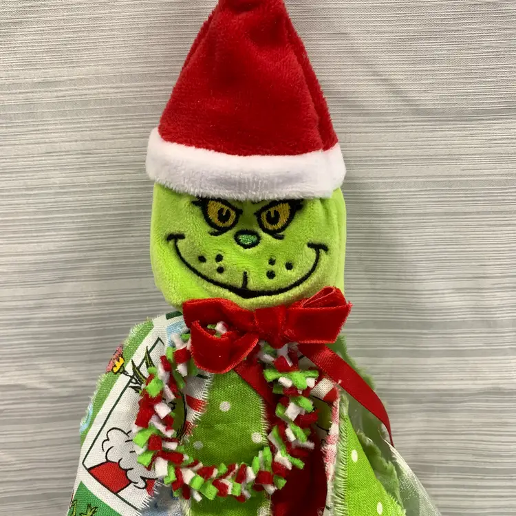 Plush Grinch Tassel Made By Me #1