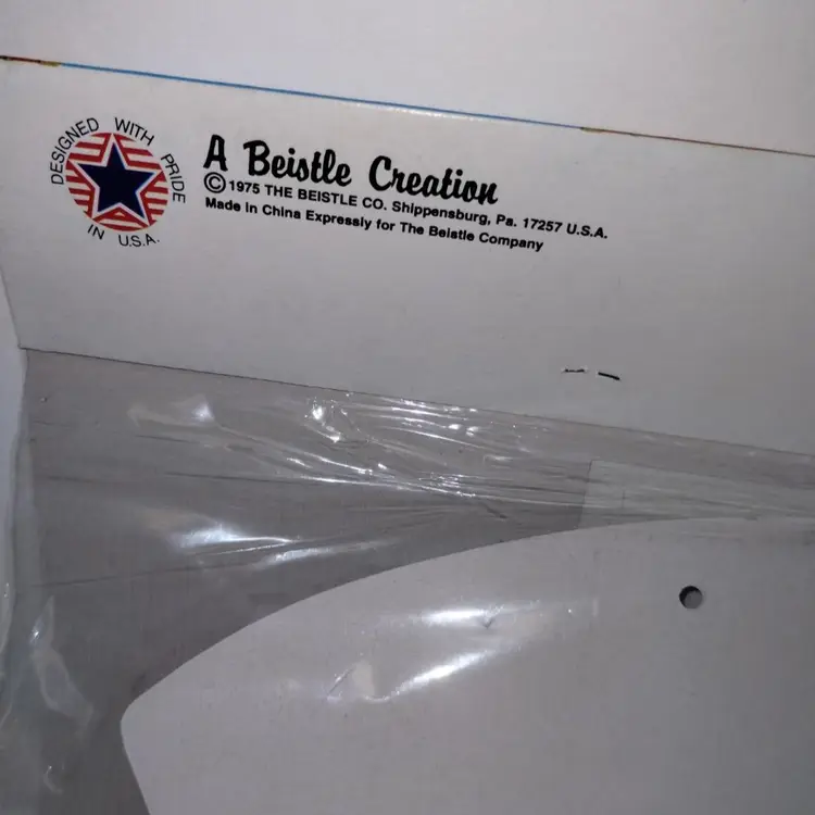 NOS Jointed Biestle Frosty the Snowman Die-Cut