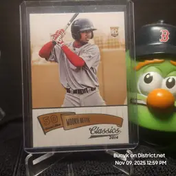 2014 Panini Classics - Mookie Betts Boston Red Sox