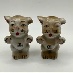 $5 SB! Bonzo Dogs Salt & Pepper Shaker Set - Japan ~2.25”