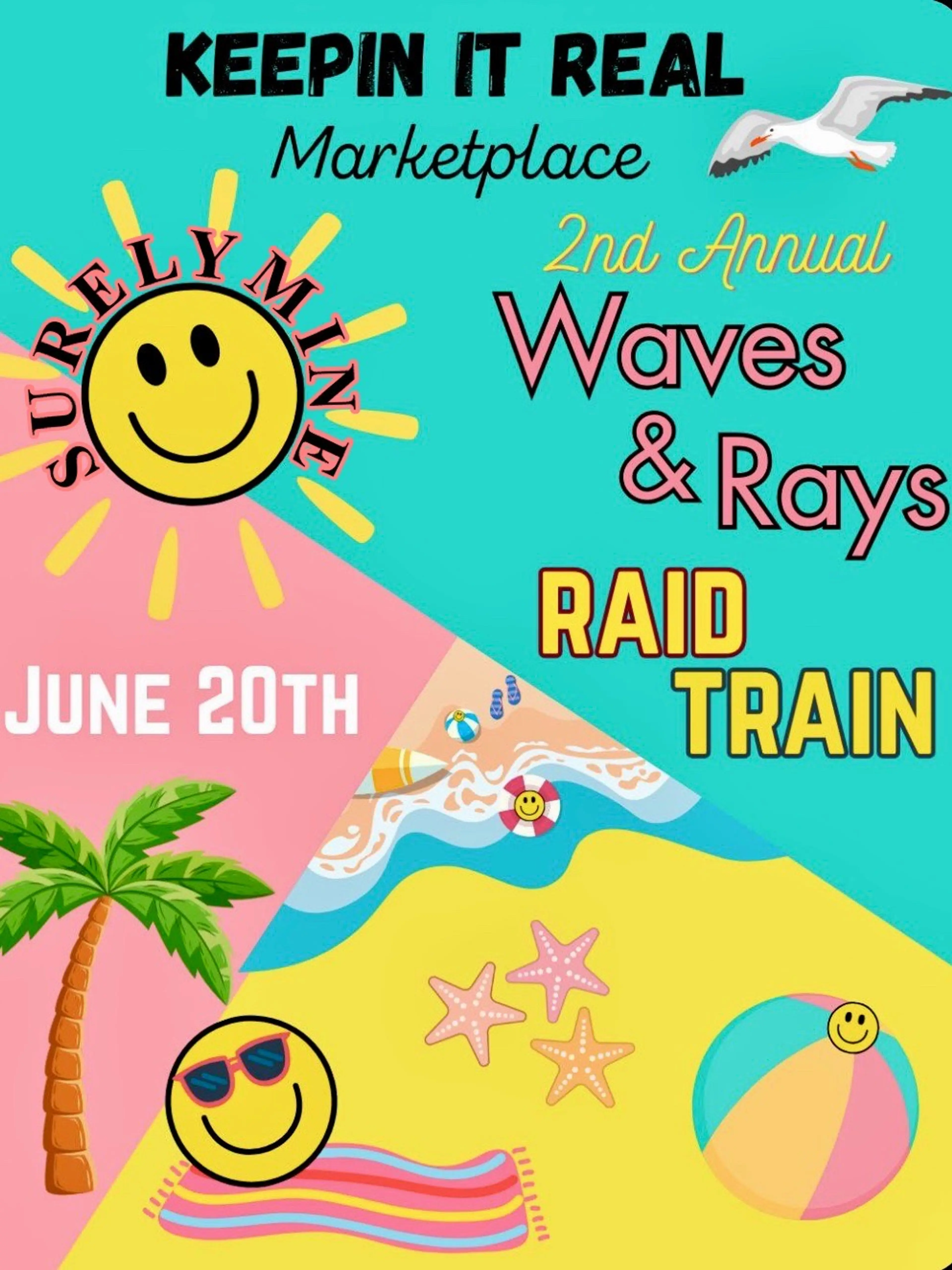 Waves And Rays raid train